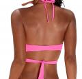 Marken-Triangelbikini pink C/D-Cup