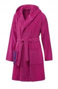 Marken-Unisex-Bademantel pink