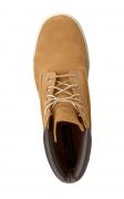 Marken-Veloursleder-Boots cognac