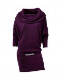 Marken-Woll-Pullover bordeaux