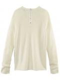 Marken-Wollpullover creme