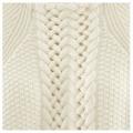 Marken-Wollpullover creme