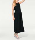 Maxi-Jerseykleid schwarz