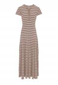 Maxikleid beige-ecru