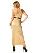 Maxikleid gold