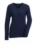 Merino-Kaschmir-Pullover marine