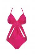 Monokini mit Jet-Stones cyclam