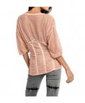 Netzshirt rose