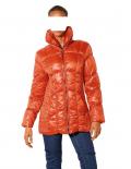 Optimizing-Steppjacke orange