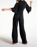 Overall mit Cut-Outs schwarz