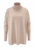 Oversized-Pullover beige