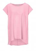 Oversized-Shirt m- Leinen pink