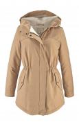 Parka camel Größe 44