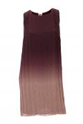 Plisseekleid bordeaux Gr. 38