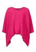 Poncho-Pullover pink