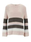 Pullover altrosa-bunt