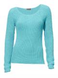 Pullover aqua