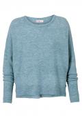 Pullover blau melange