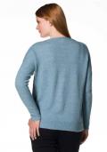 Pullover blau melange