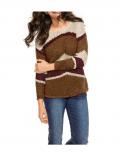 Pullover cognac-bunt