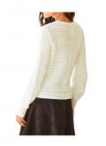 Pullover creme