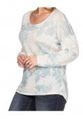 Pullover creme-pastellblau