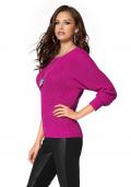 Pullover fuchsia