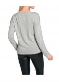 Pullover grau