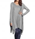 Pullover grau-melange