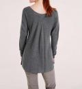 Pullover grau-melange