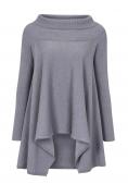 Pullover grau-melange