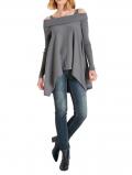 Pullover grau-melange