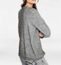 Pullover grau-silber