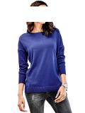 Pullover indigoblau