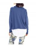 Pullover jeansblau