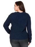 Pullover marine-schwarz