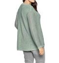 Pullover mint-gemustert