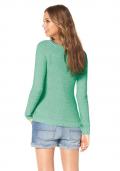 Pullover mint-meliert