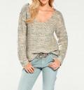 Pullover mint-meliert