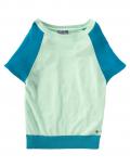 Pullover mint-petrol