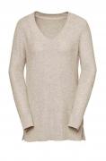 Pullover mit Kaschmir beige