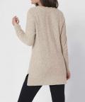 Pullover mit Kaschmir beige