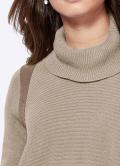 Pullover mit Kaschmir beige