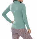 Pullover mit Kaschmir mint