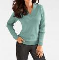 Pullover mit Kaschmir mint