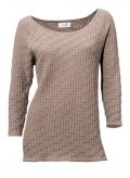 Pullover mit Seide camel