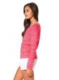 Pullover neon pink