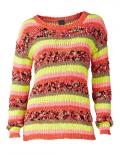 Pullover pink-bunt