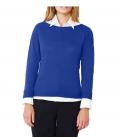 Pullover royalblau