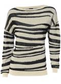 Pullover sand-schwarz